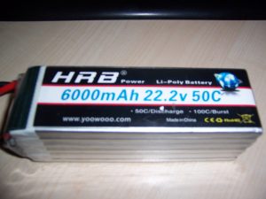 HRB 6S 6000 mah 60C  neuwertig