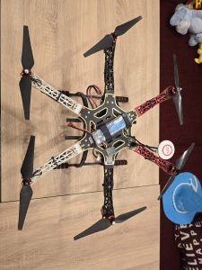 Hexacopter und quadrocopter dji